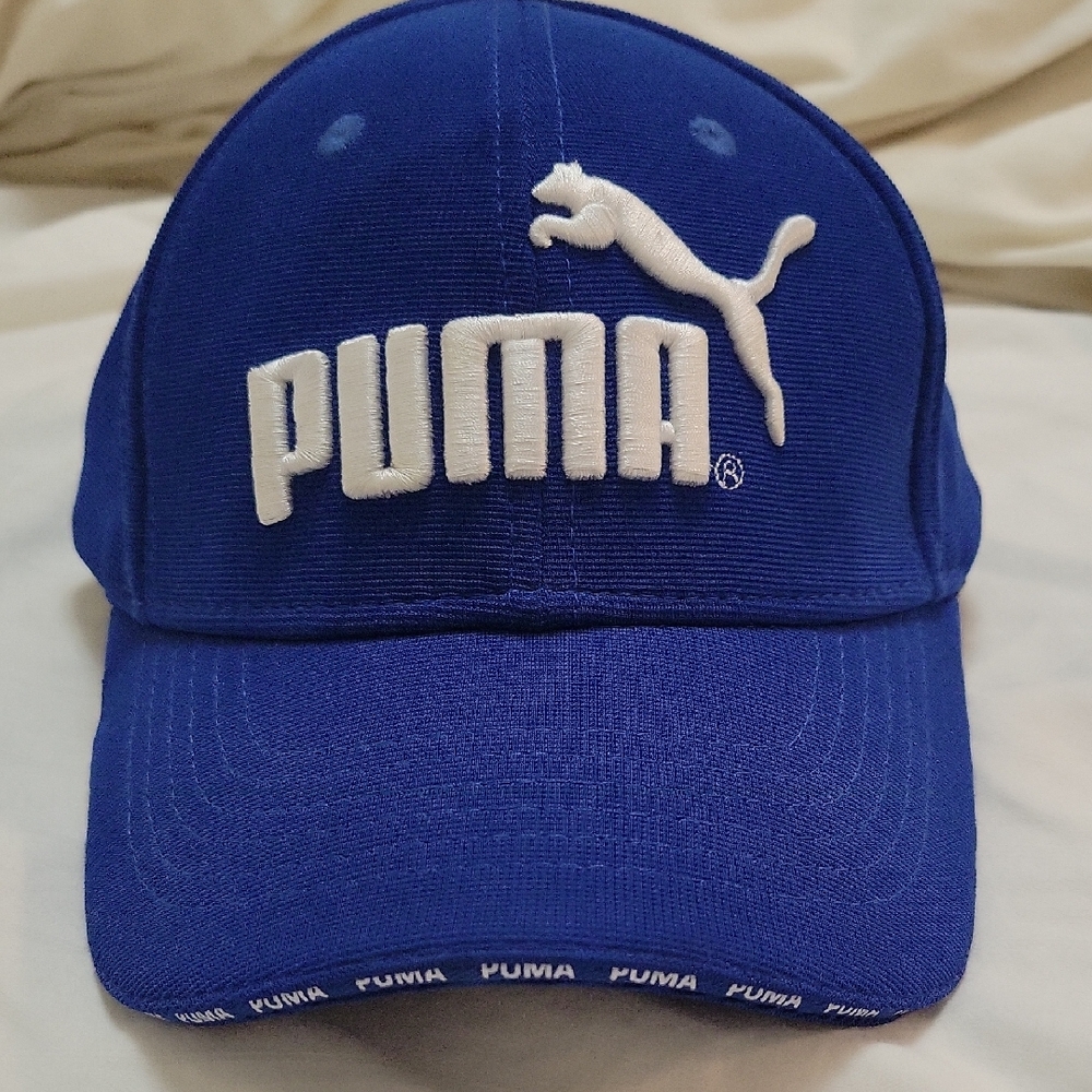Puma Royal Blue Cap with White Logo